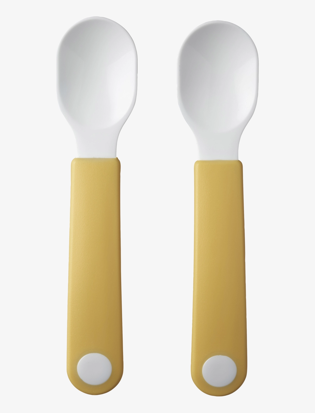 Trainer spoon Mio 2 pcs - YELLOW