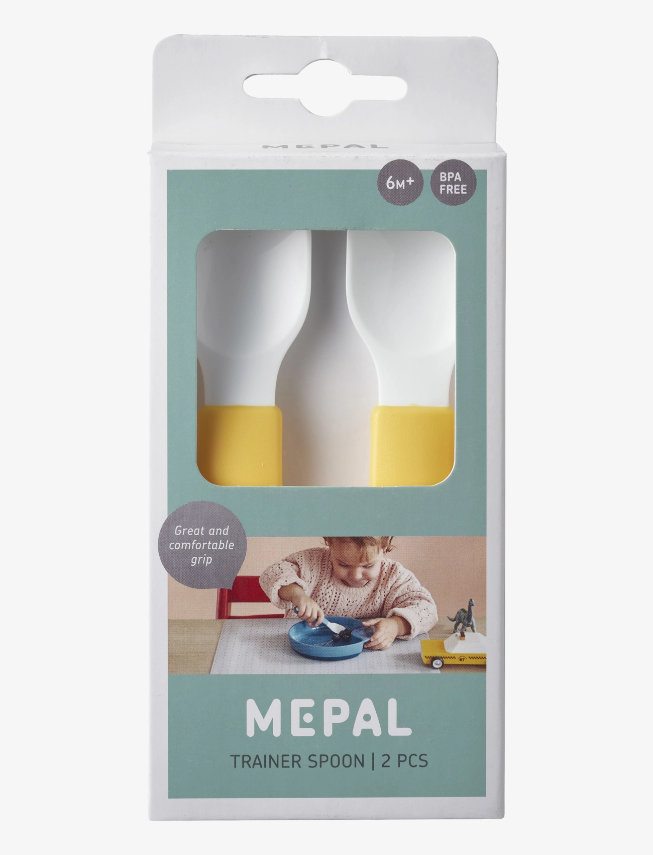 Mepal - Trainer spoon Mio 2 pcs - yellow - 2