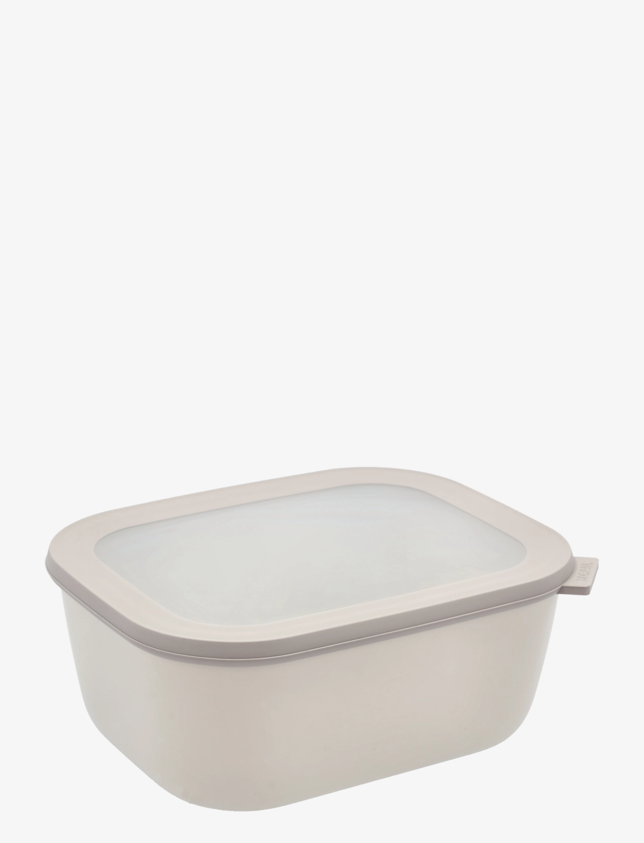 MEPAL Rektangulær Skål M/Låg Cirqula Weiß - 3000 Ml - Unisex