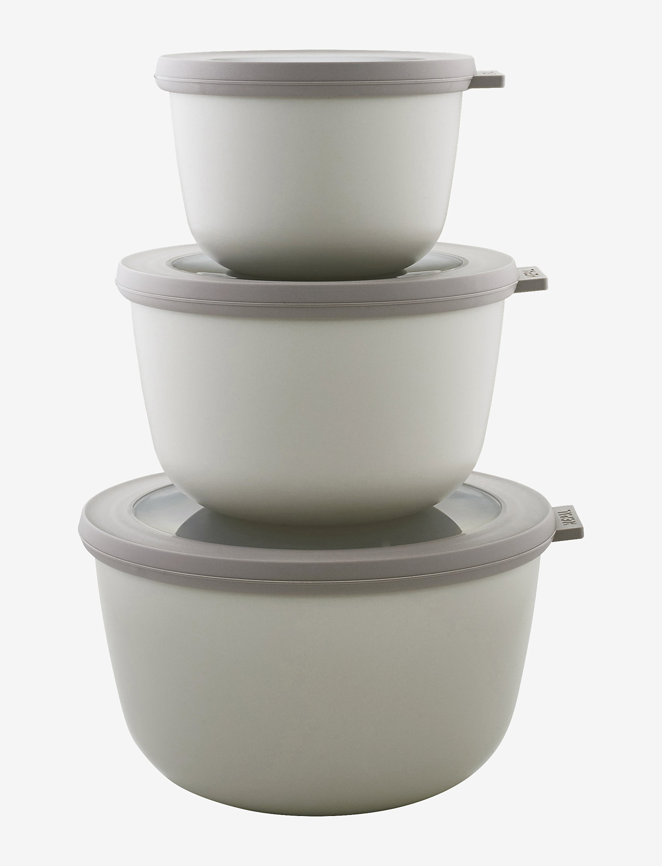 Mepal - Bowl set Cirqula high 3 pcs - säilituspurgid - white - 0