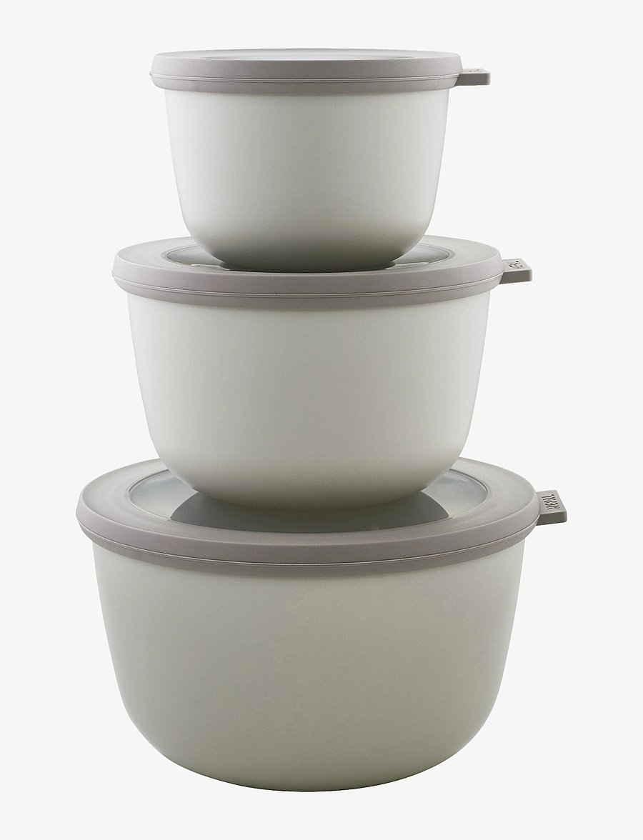 Mepal - Bowl set Cirqula high 3 pcs - madalaimad hinnad - white - 0