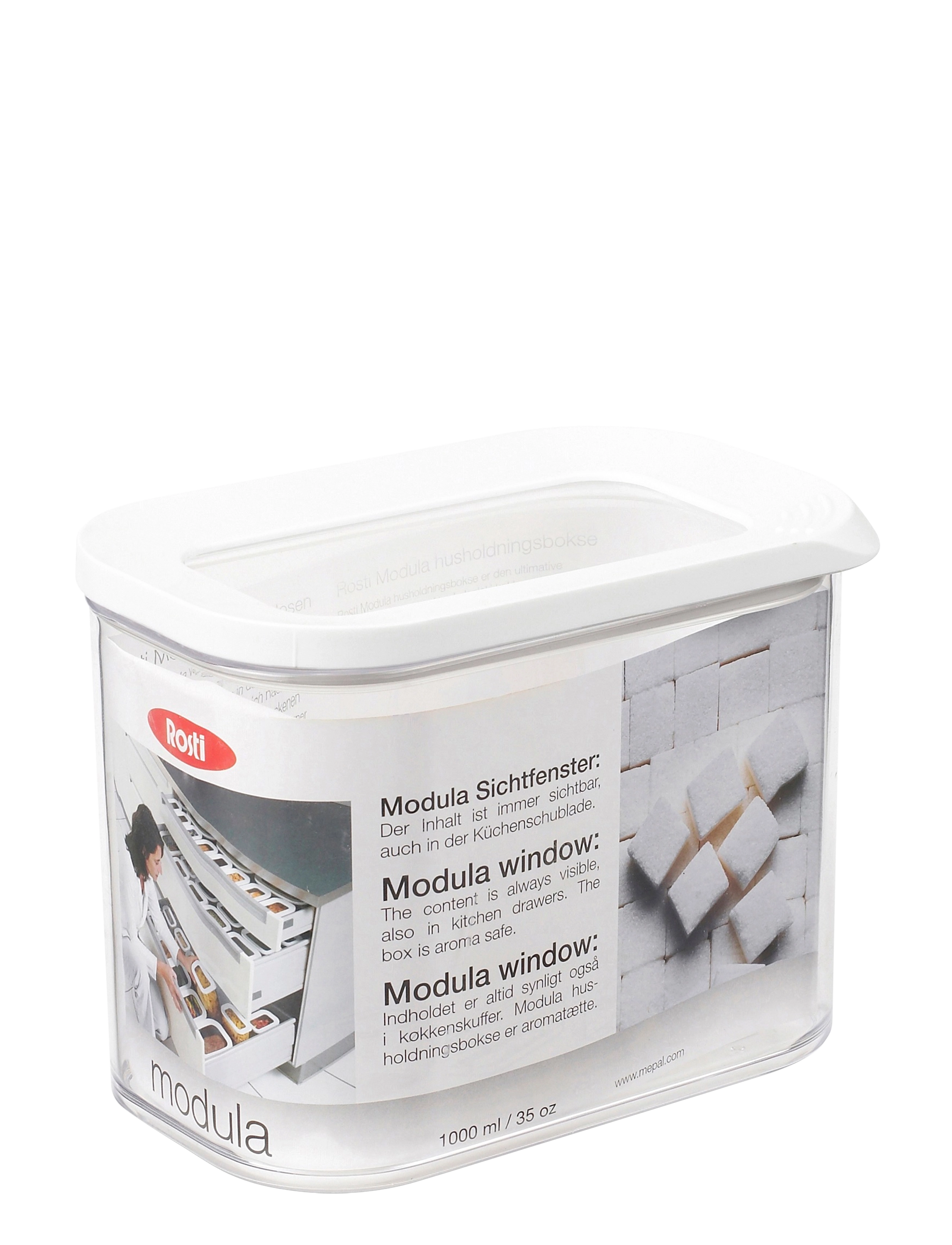 Mepal Store box Modula - Köögis hoiustamine - TRANSPARENT / clear