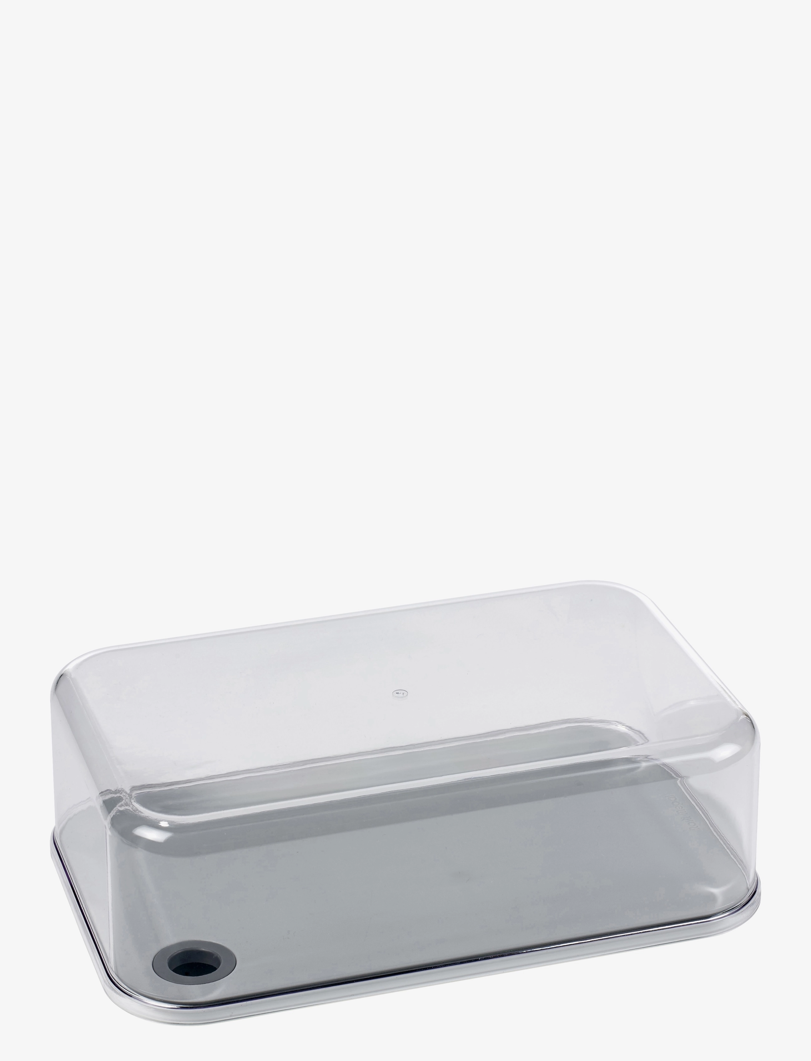 Mepal Osteklokke Modula Klar, 27X16.7X9.8 cm, Kitchen Storage, Grau - Cheese Cups, Homeware