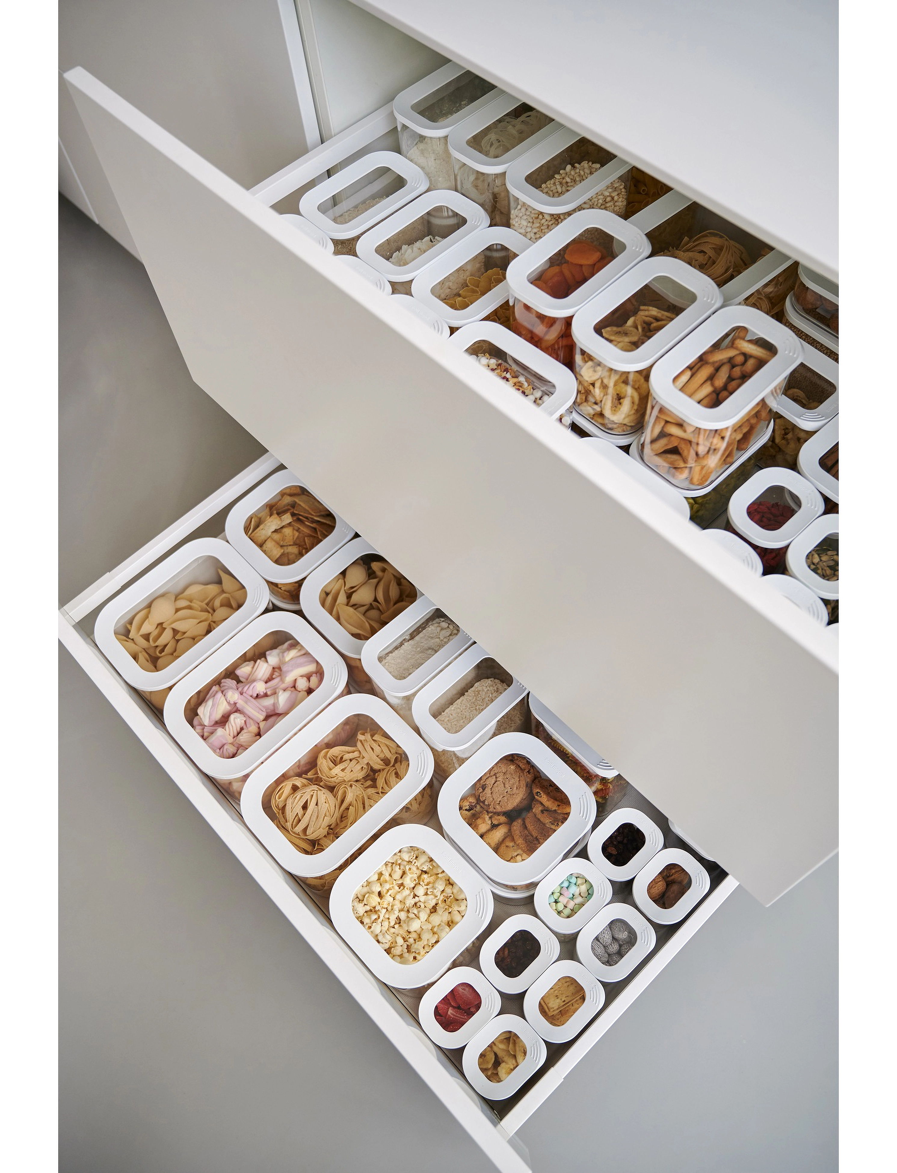 Mepal Husholdningsboks Modula, 22.5X 16X 3.8 cm, Kitchen Storage, Nackt - Boxes & Containers, Homeware