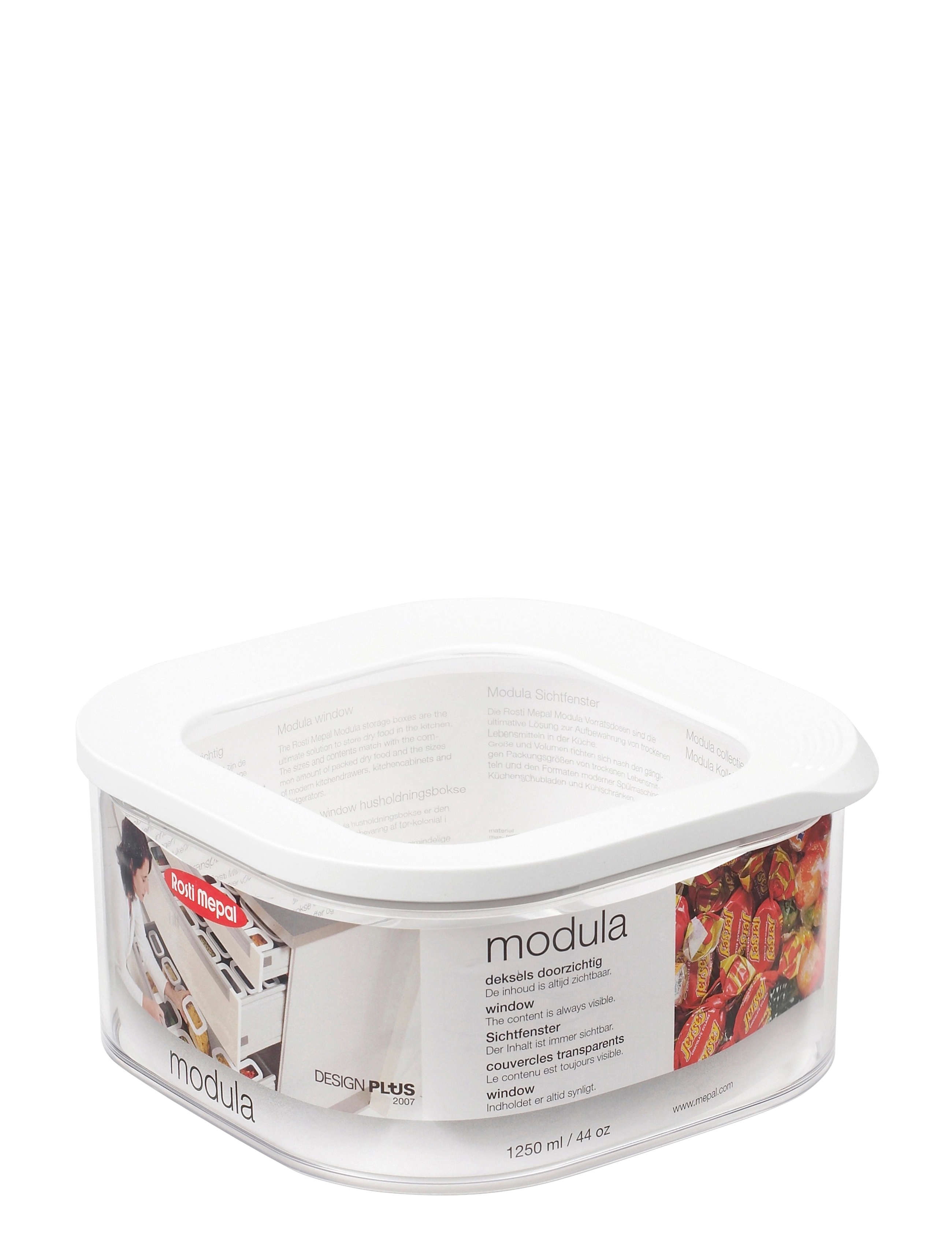 MEPAL Husholdningsboks Modula TRANSPARENT - 15.9X 15.9X 8.7CM - Unisex