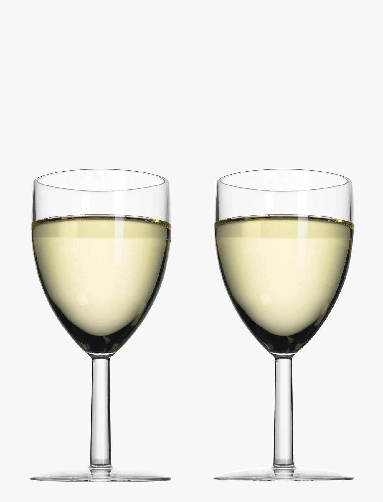 Mepal - Wineglass Set of 2 - balto vyno taurės - transparent - 0