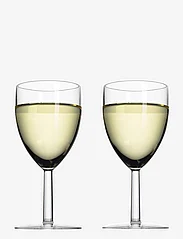 Mepal - Wineglass Set of 2 - balto vyno taurės - transparent - 0