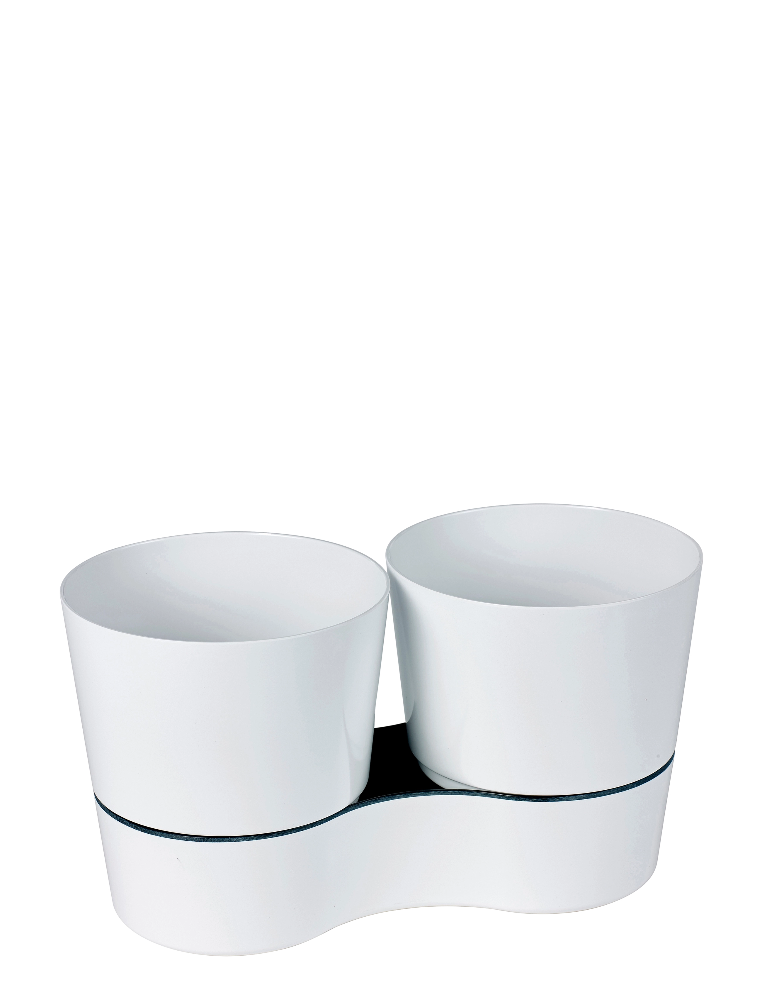 Herb pot Twin - WHITE