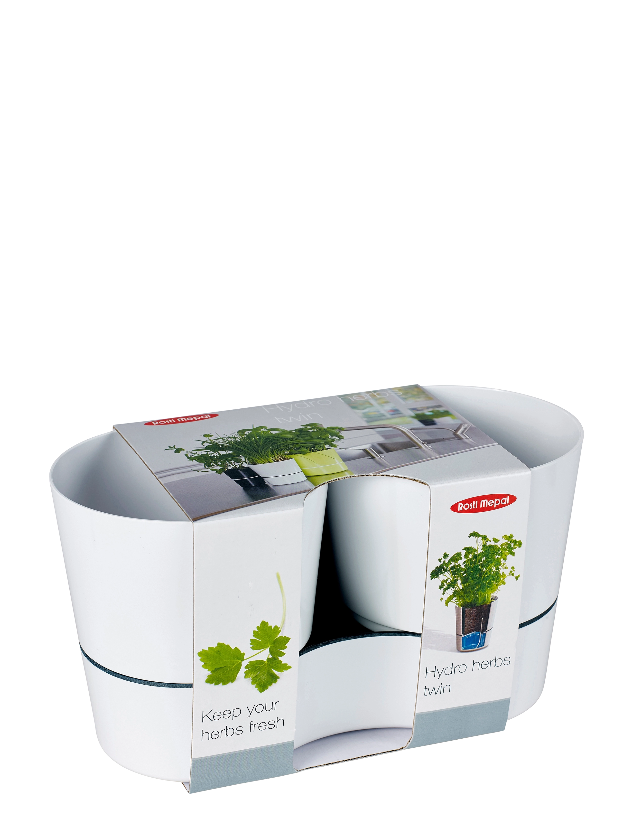 Mepal - Herb pot Twin - white - 1