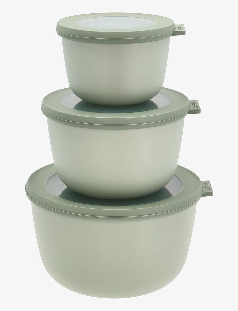 Mepal - Bowl set Cirqula high 3 pcs - vorratsgläser - nordic sage - 0