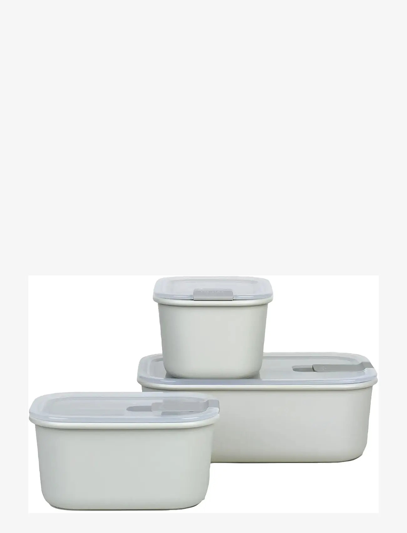 Mepal - Storage box set EasyClip 3 parts - vorratsgläser - white - 0