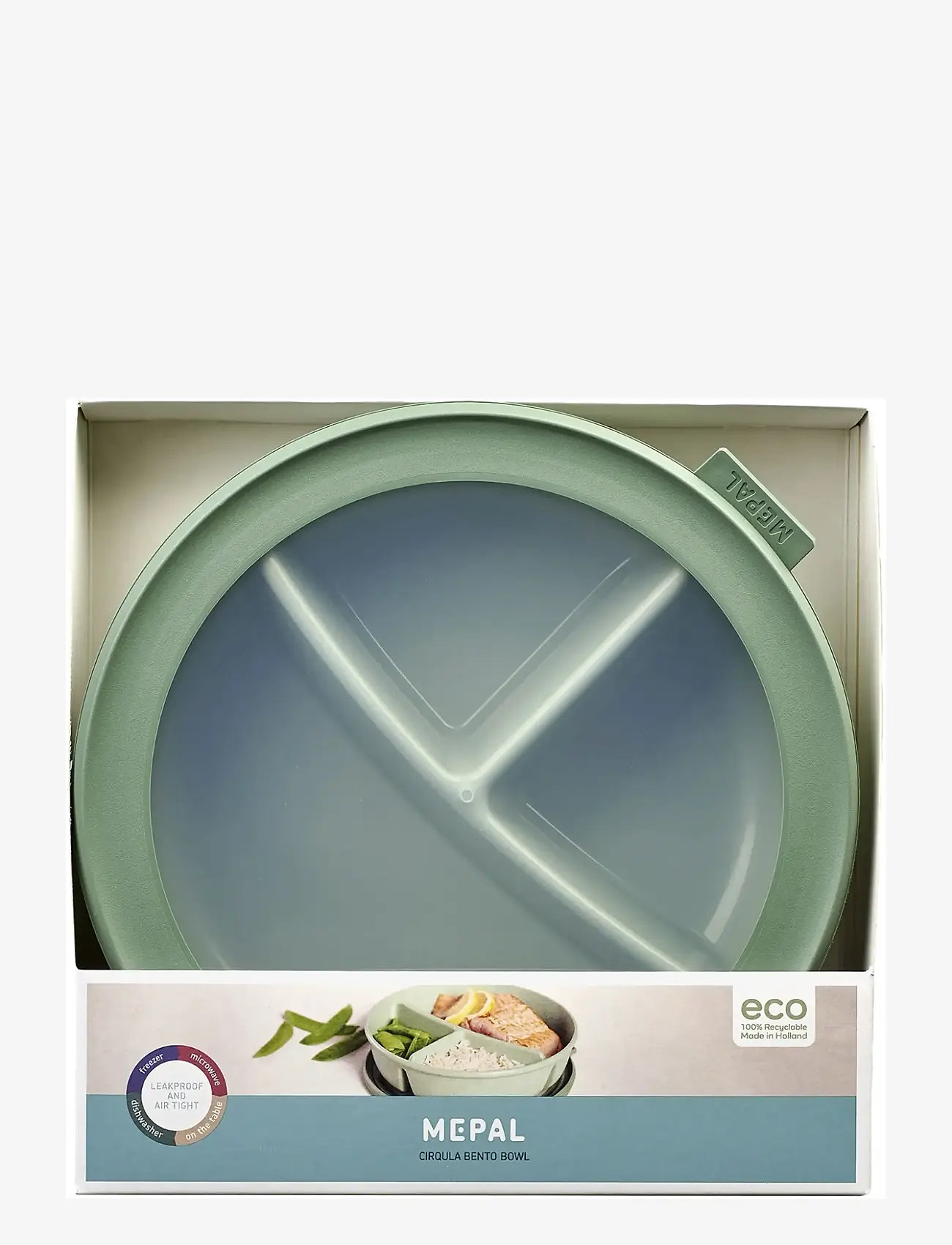 Mepal - Bowl w. lid trio Cirqula - osta hinna alusel - green - 1