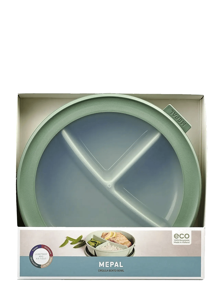 Mepal - Bowl w. lid trio Cirqula - lõunasöögikarbid ja toidumahutid - green - 2