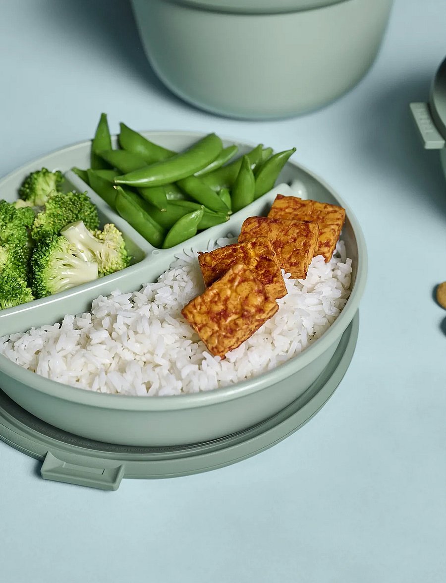 Mepal - Bowl w. lid trio Cirqula - lõunasöögikarbid ja toidumahutid - green - 4