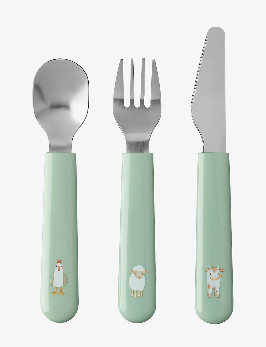 Mepal - Children's cutlery Mio Little Farm - blÅ - 0
