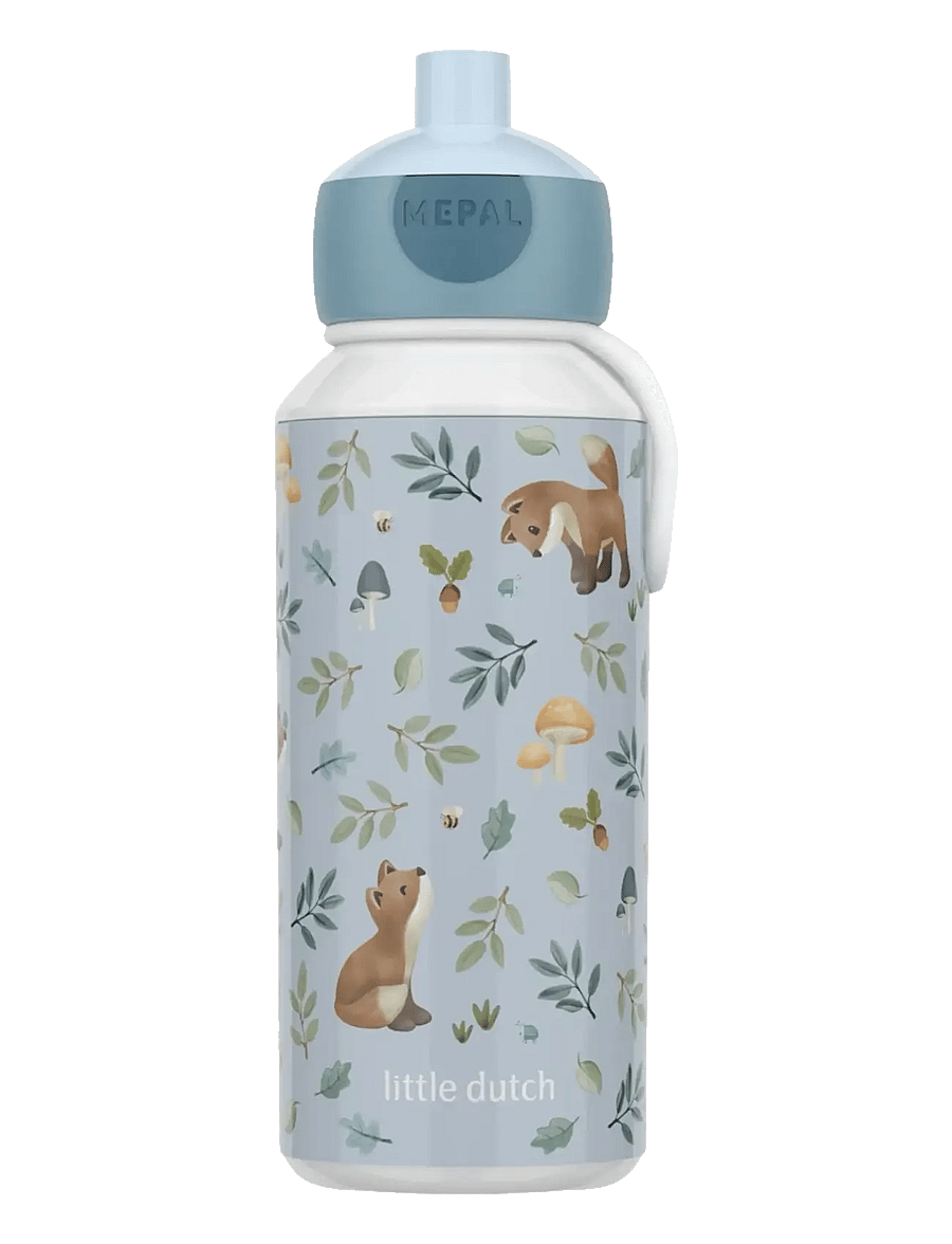 Mepal - Drinking bottle Pop-up Campus Forest friends - veepudelid - blÅ - 0
