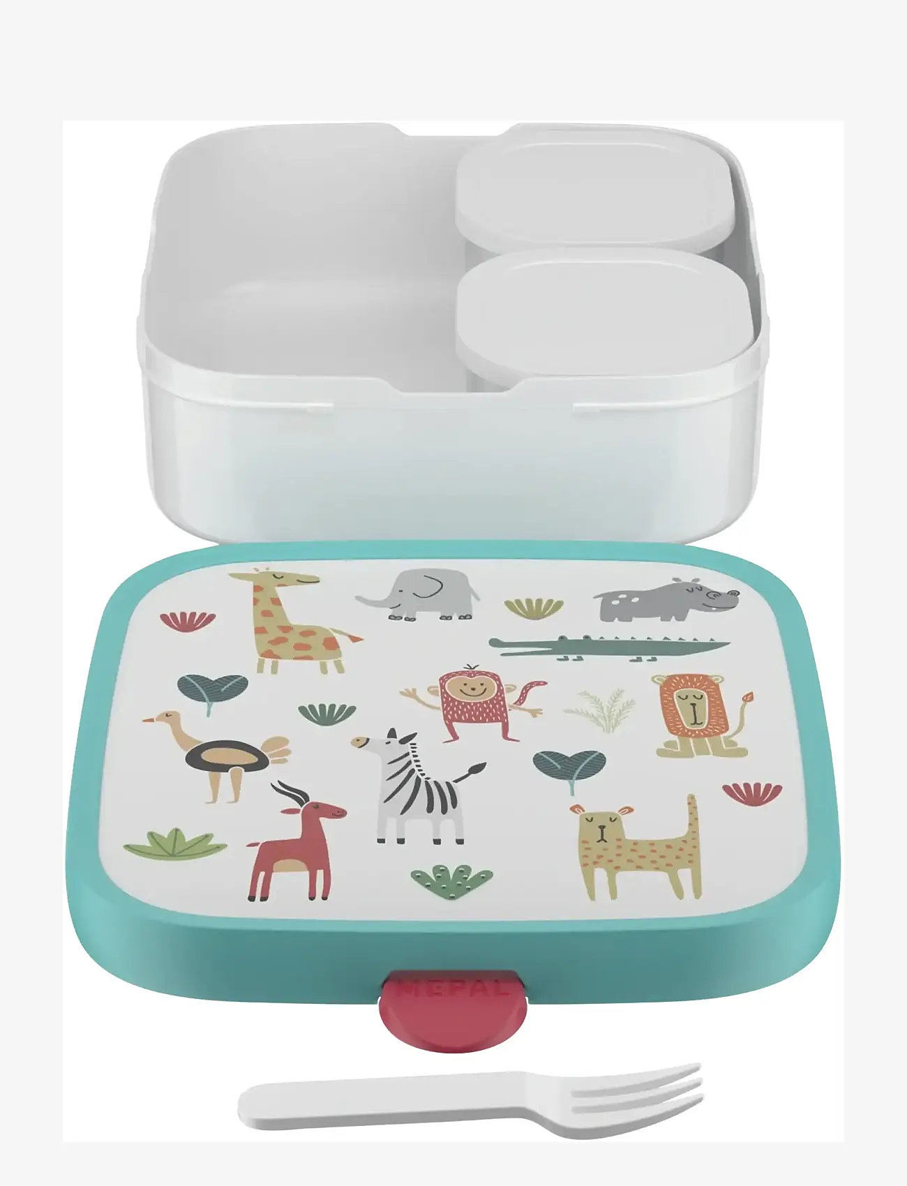 Mepal - Lunch box Bento Campus Animal Friends - brotdosen - white - 1