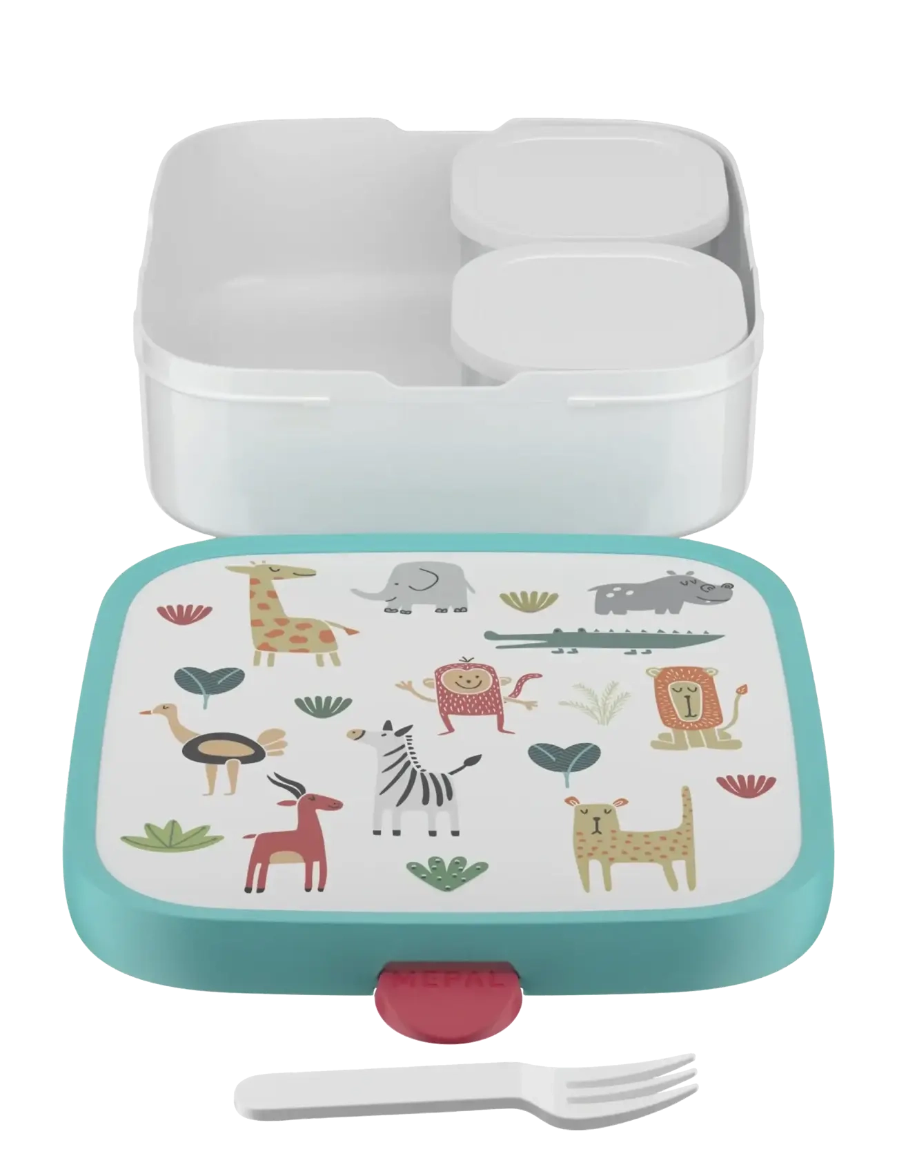 Mepal - Madkasse Bento Campus Animal Friends - madkasser - white - 1