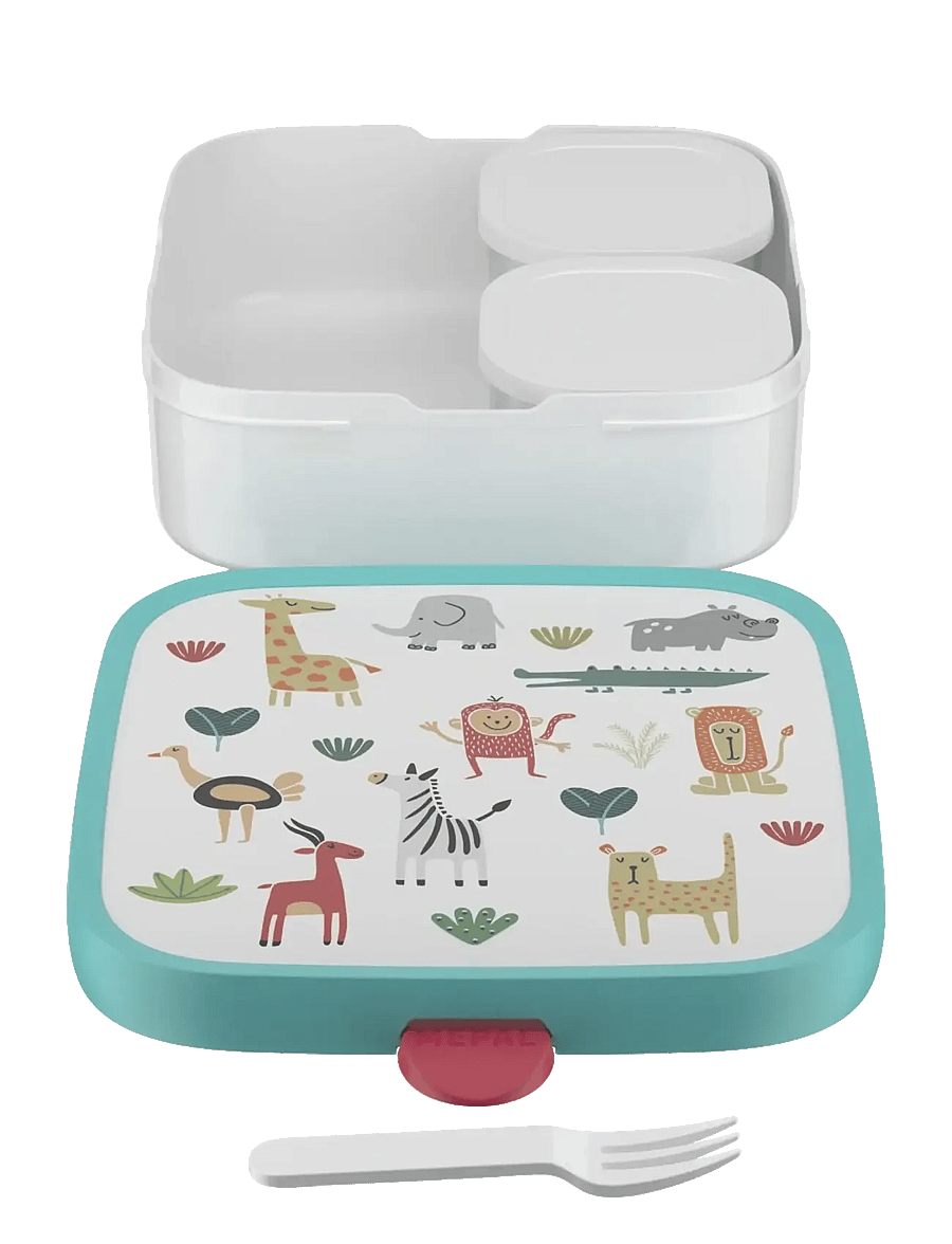 Mepal - Lunch box Bento Campus Animal Friends - lõunasöögikarbid - white - 1