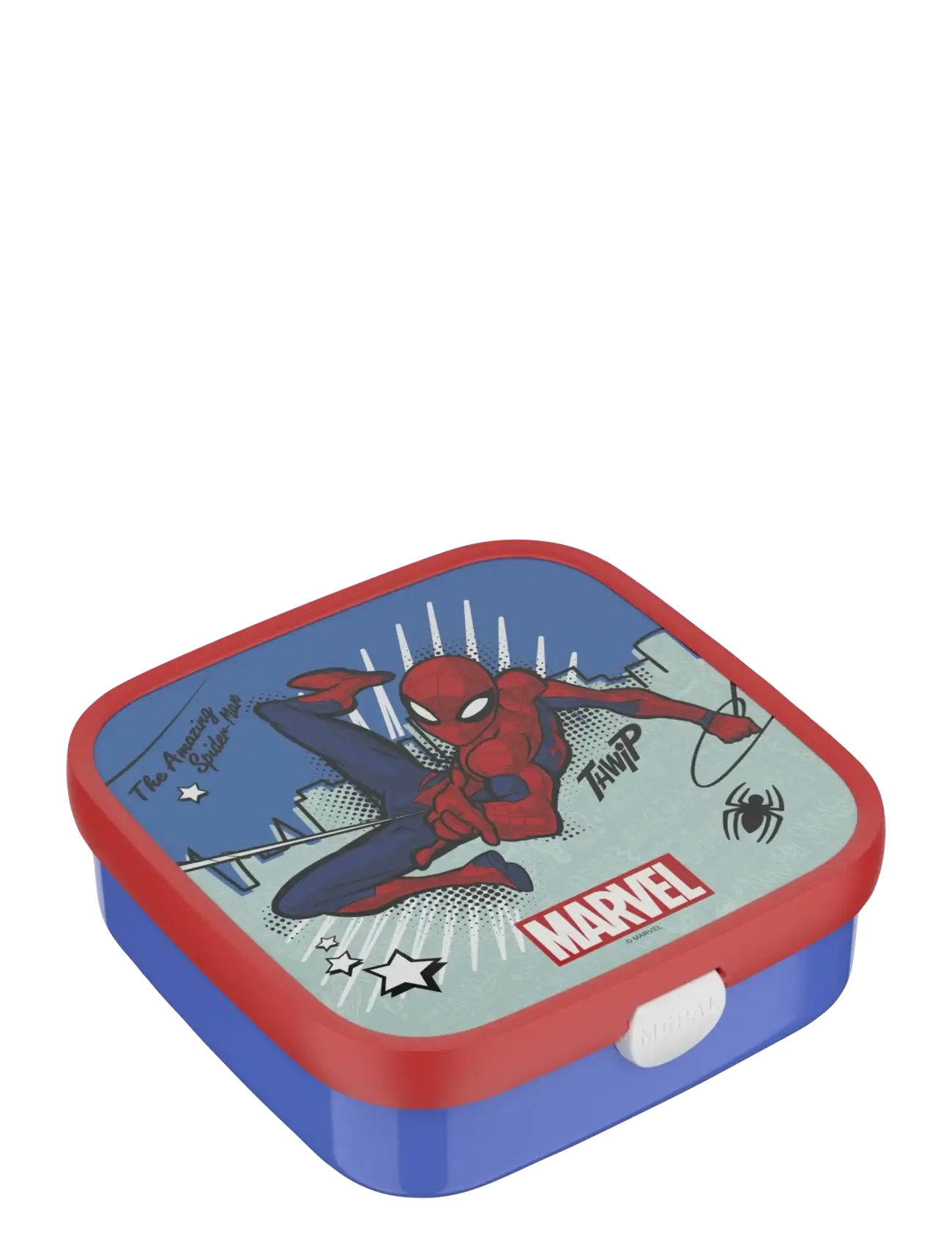 Mepal Madkasse Bento Campus Spiderman, Madkasse, Multi/mønstret, Str: 18X18X6.2CM