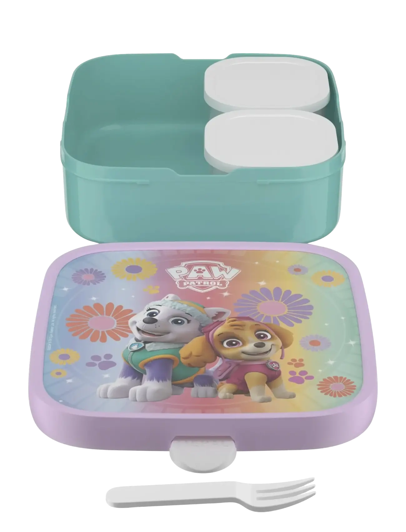 Mepal Madkasse Bento Campus Paw Patrol Girls, 18X18X6.2 cm, Meal Time, Mehrfarbig/gemustert - Lunch Boxes, Kinder