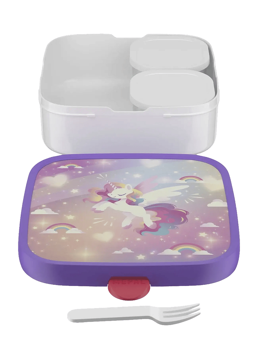 Mepal - Lunch box Bento Campus Unicorn Glow - brotdosen - pink - 0