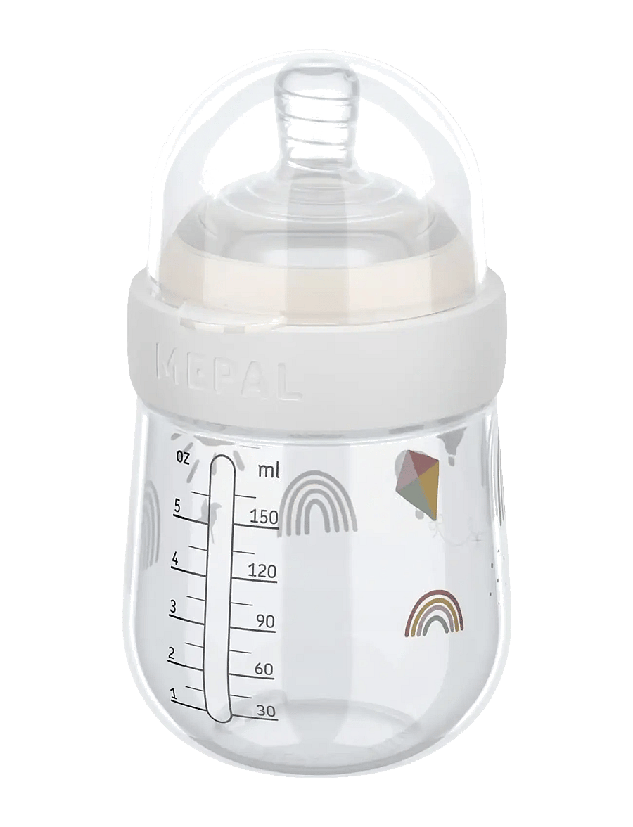 Mepal - Baby bottle Mio Sunshine & Rainbow - babyflaschen - white - 0