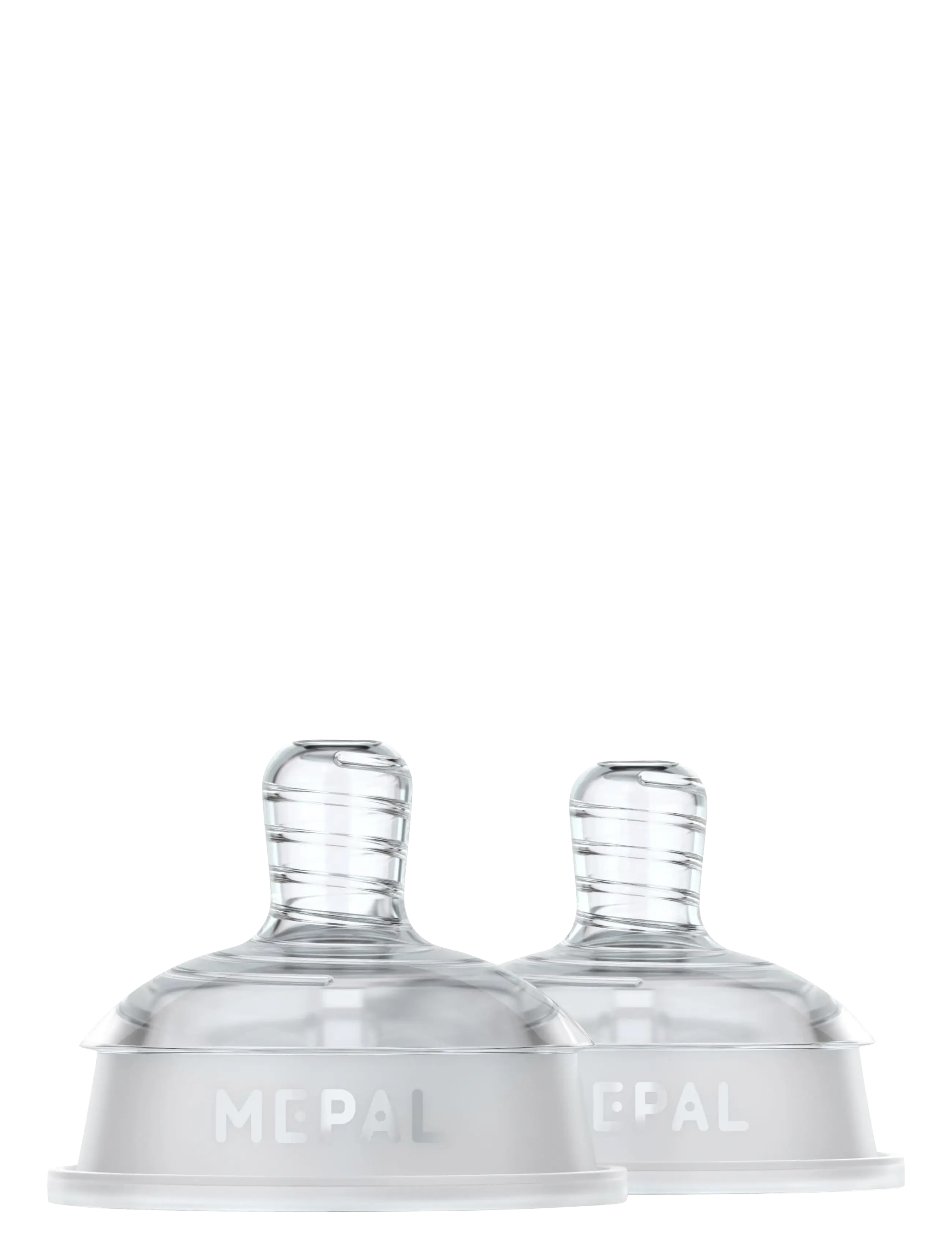 Mepal Teat set fast Mio 2 pcs - Babyprodukte - TRANSPARENT / clear