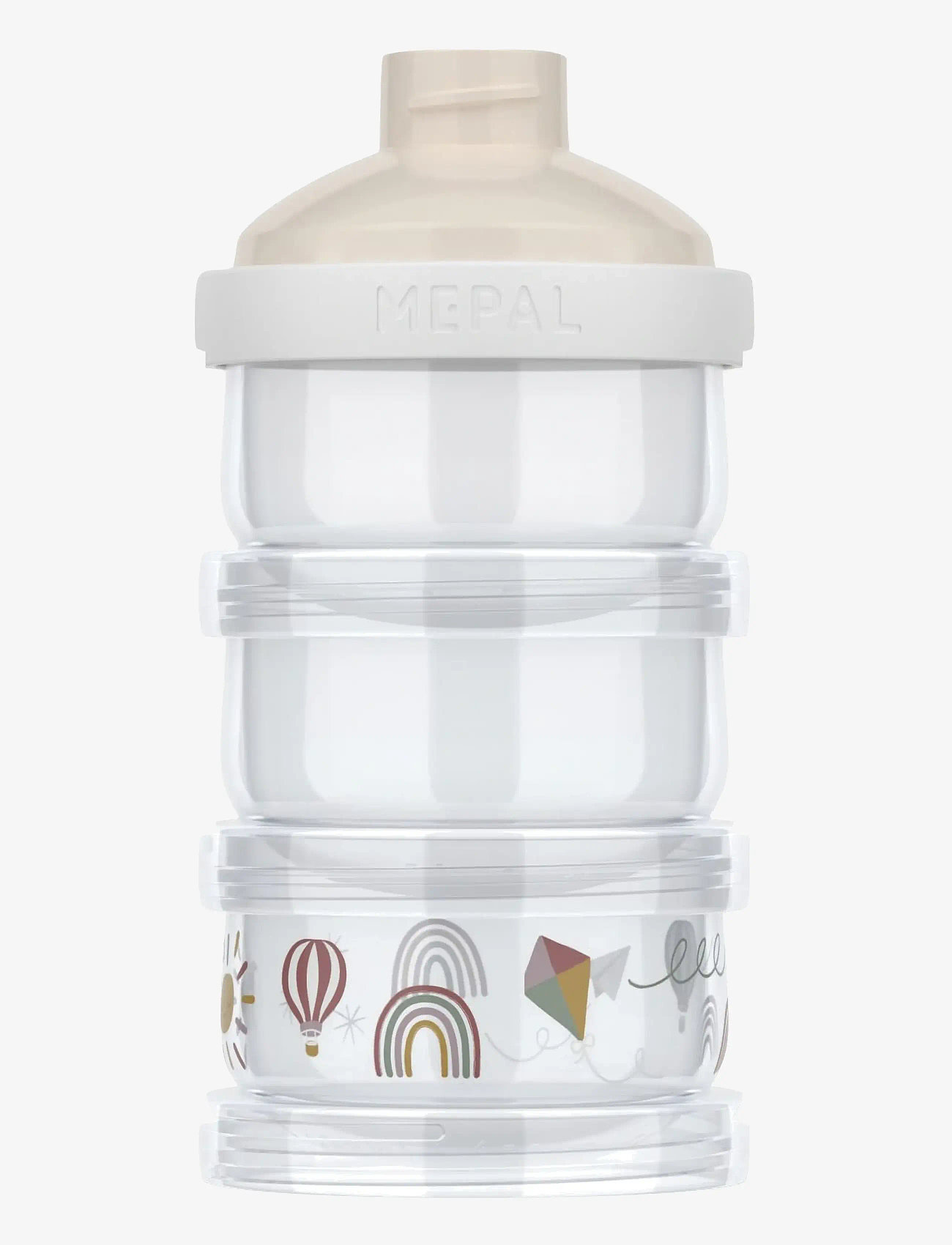 Mepal - Milk powder tower Mio Sunshine & Rainbow - cups & mugs - white - 0