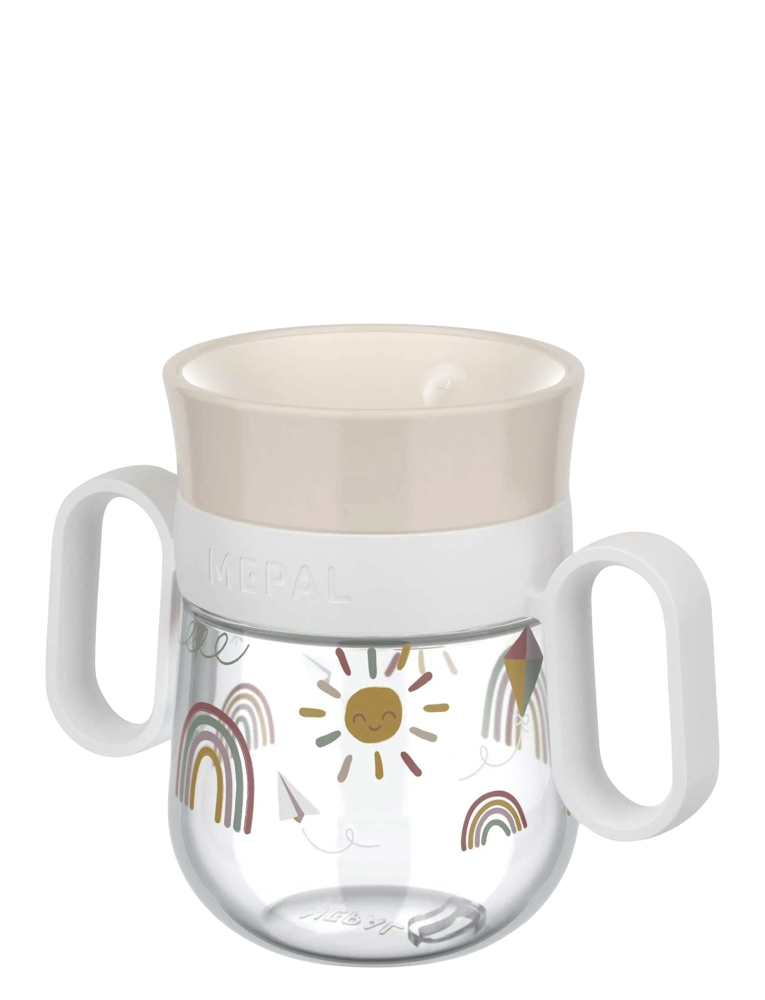 Mepal - Trainer cup Mio Sunshine & Rainbow - tassid ja kruusid - white - 1