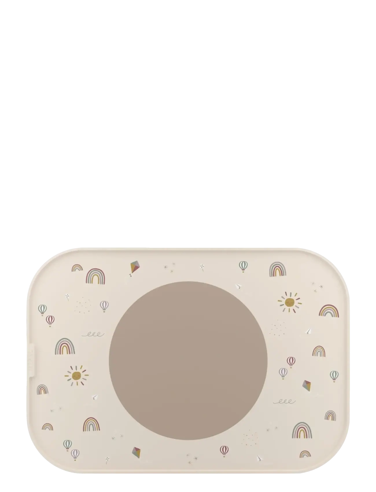 Mepal - Placemat Mio Sunshine & Rainbow - söögimatid - white - 1