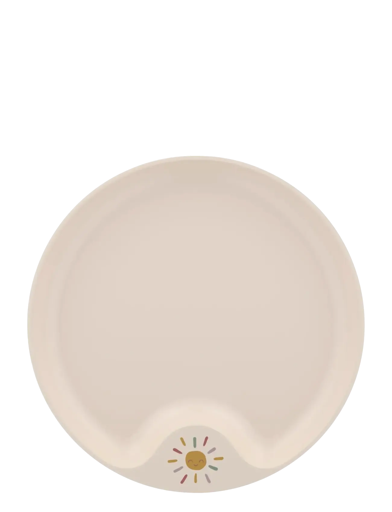 Mepal - Children's plate Mio Sunshine & Rainbow - taldrikud - white - 1