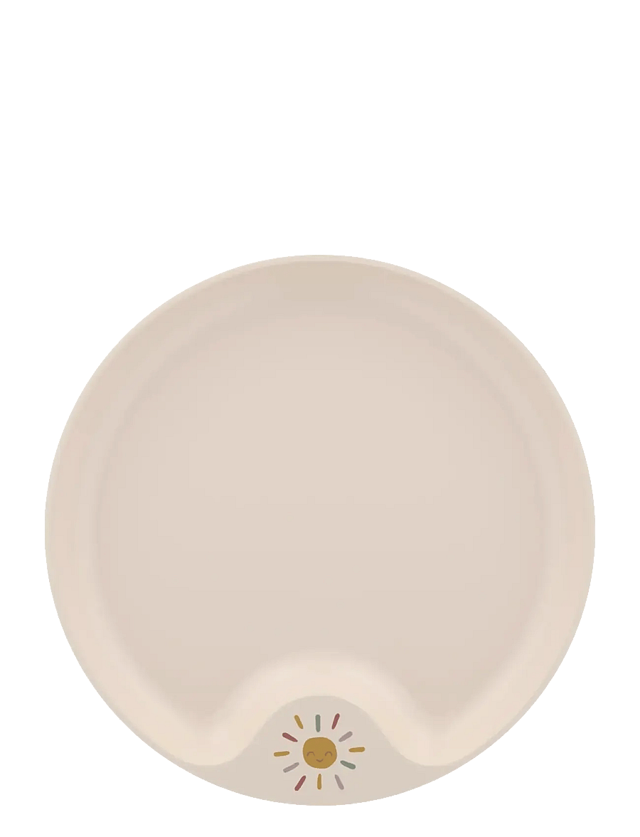 Mepal - Children's plate Mio Sunshine & Rainbow - taldrikud - white - 1