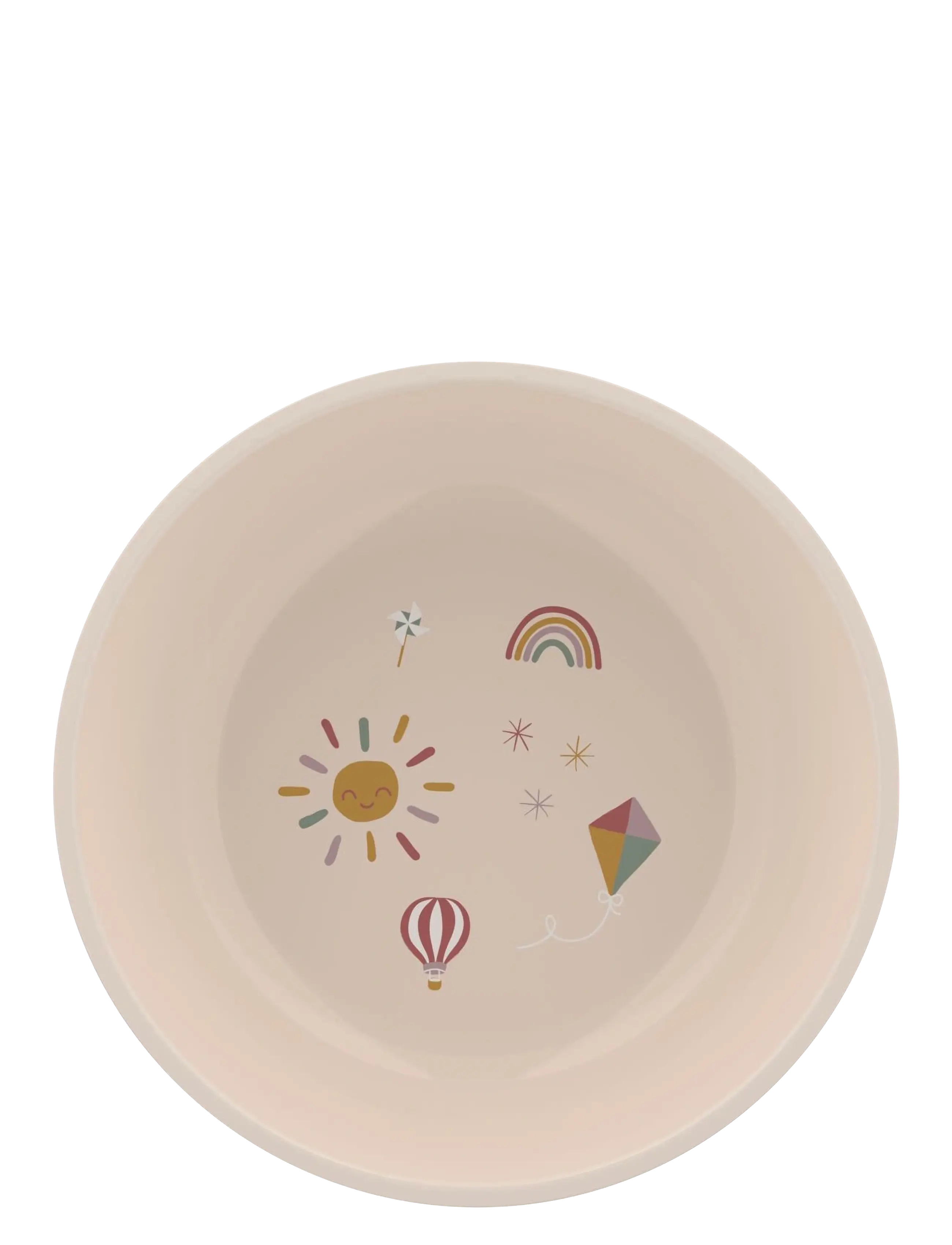 Children's bowl Mio Sunshine & Rainbow - WHITE
