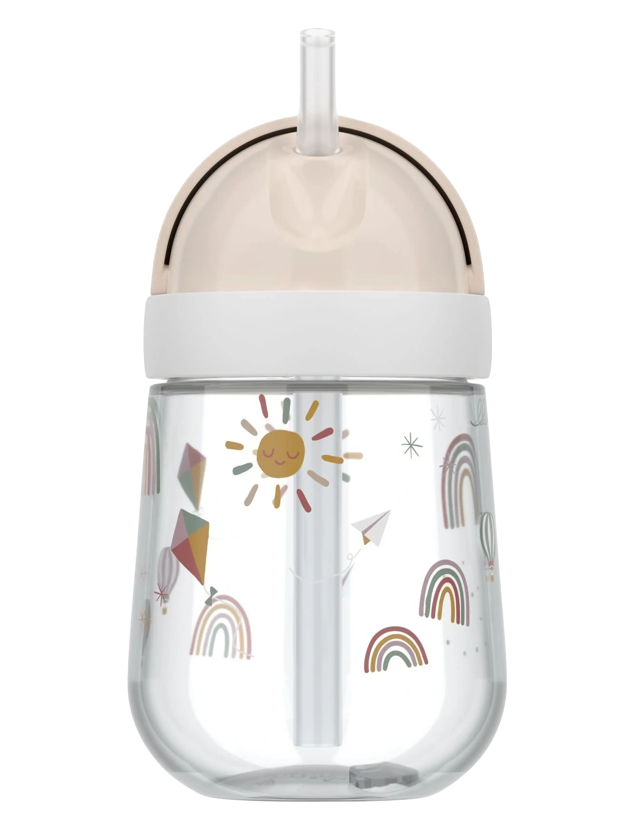 Mepal Børnekrus Mio Sunshine & Rainbow - Kids home - WHITE / clear