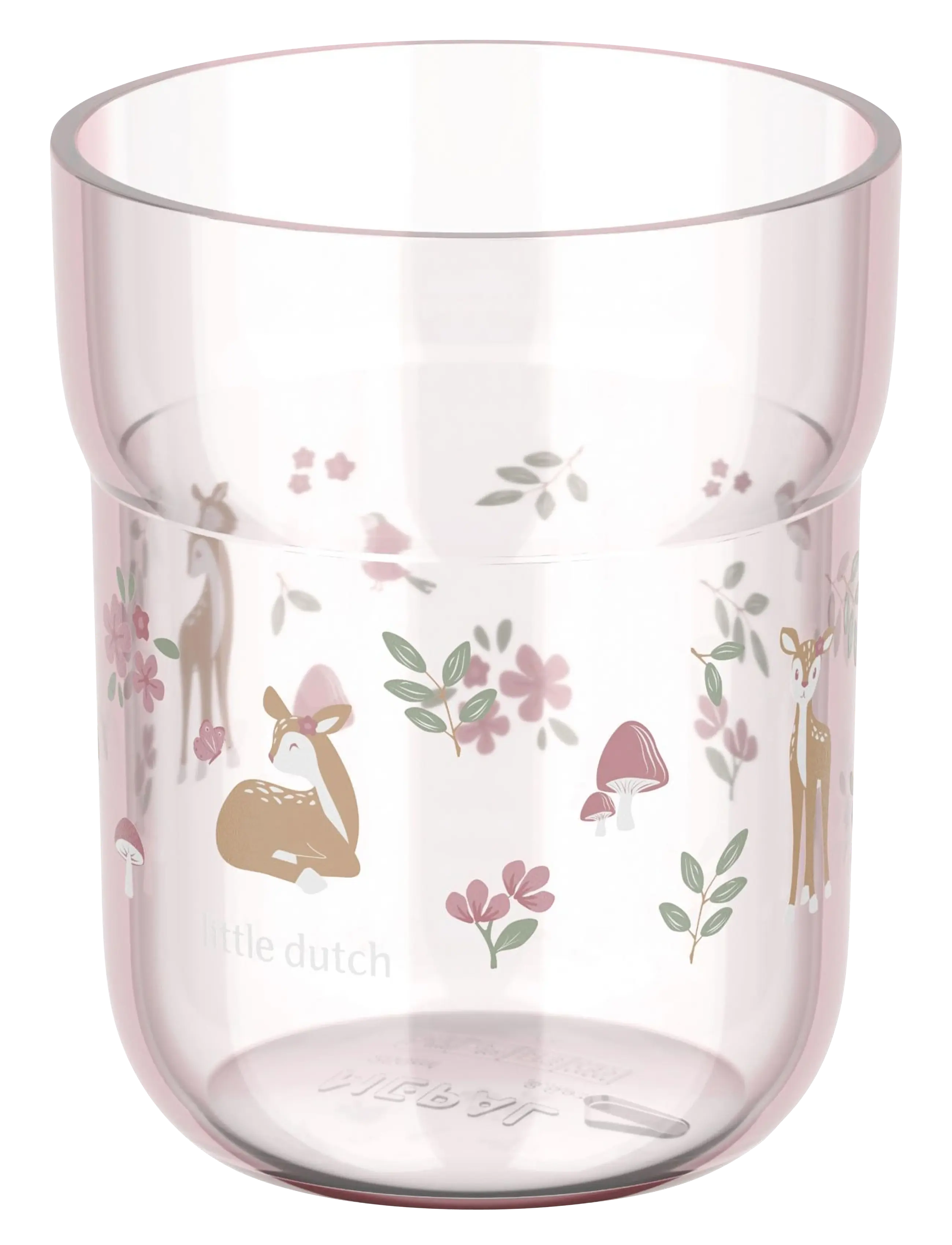 Mepal - Children's glass Mio Fairy garden - tassen & becher - pink - 1