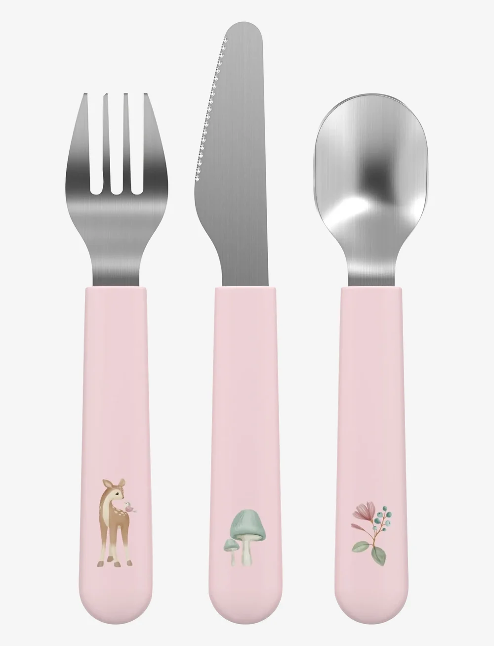 Mepal - Children's cutlery Mio Fairy garden - söögiriistad - pink - 0