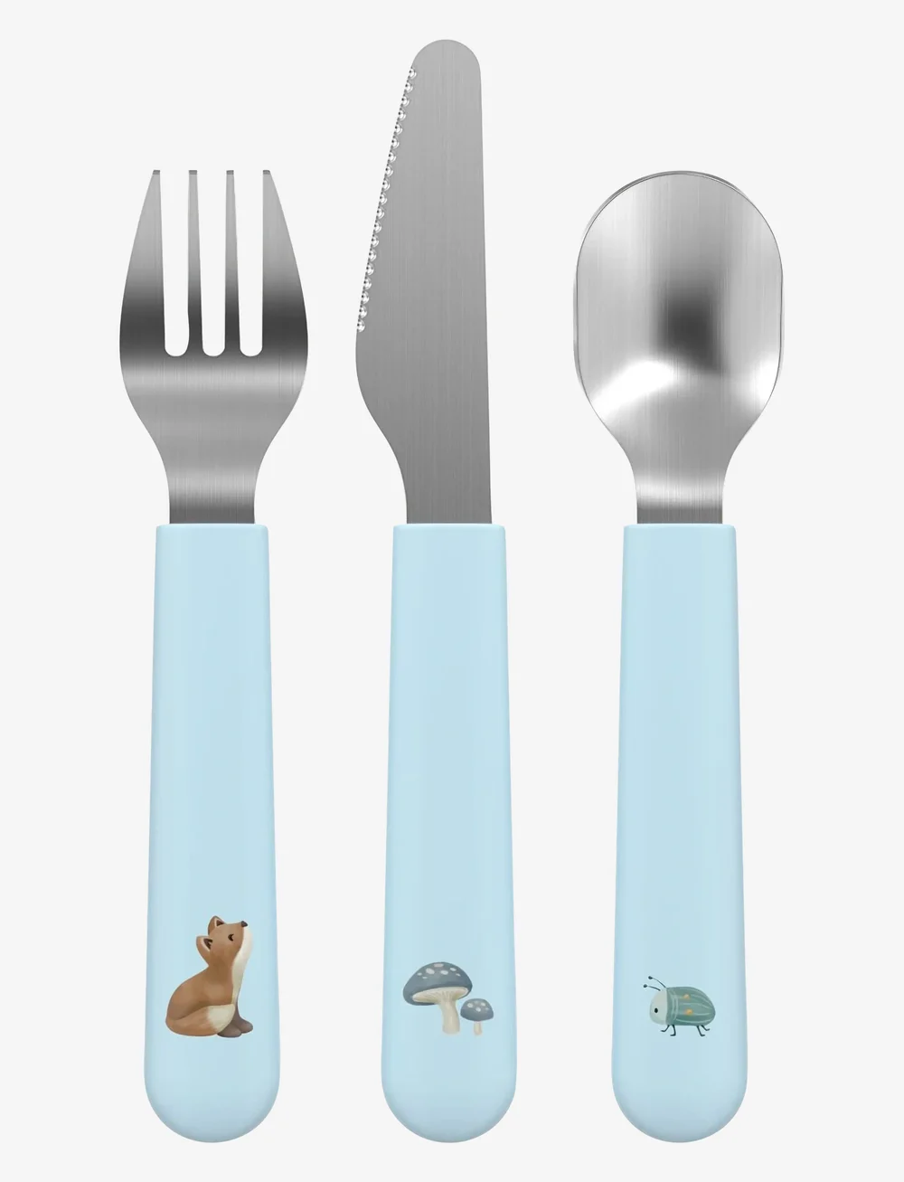 Mepal - Children's cutlery Mio Forest friends - söögiriistad - blue - 0