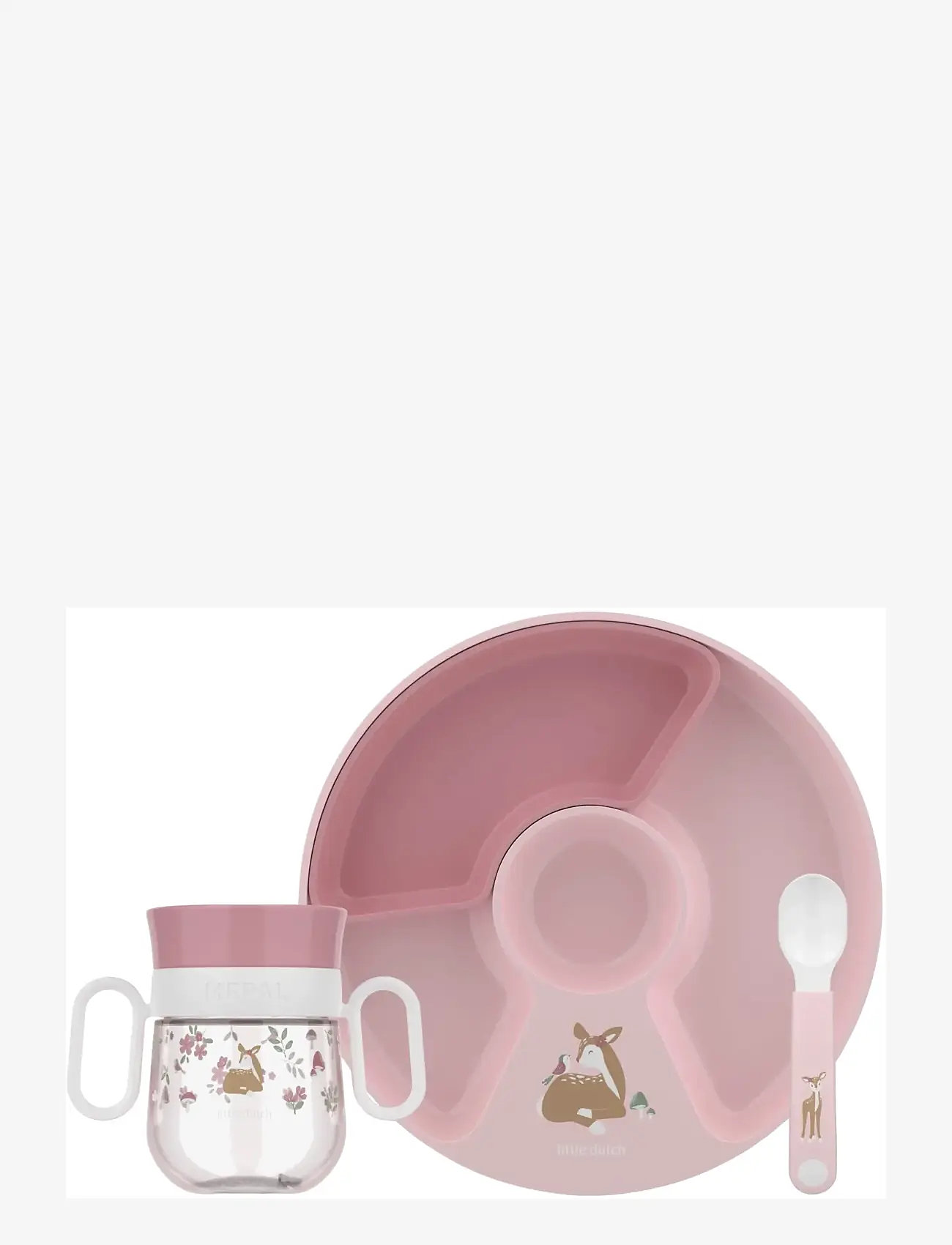 Mepal - Trainer set Mio Fairy garden 3 parts - teller - pink - 0