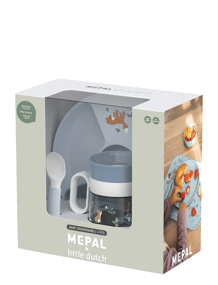 Mepal - Trainer set Mio Forest friends 3 parts - blue - 0