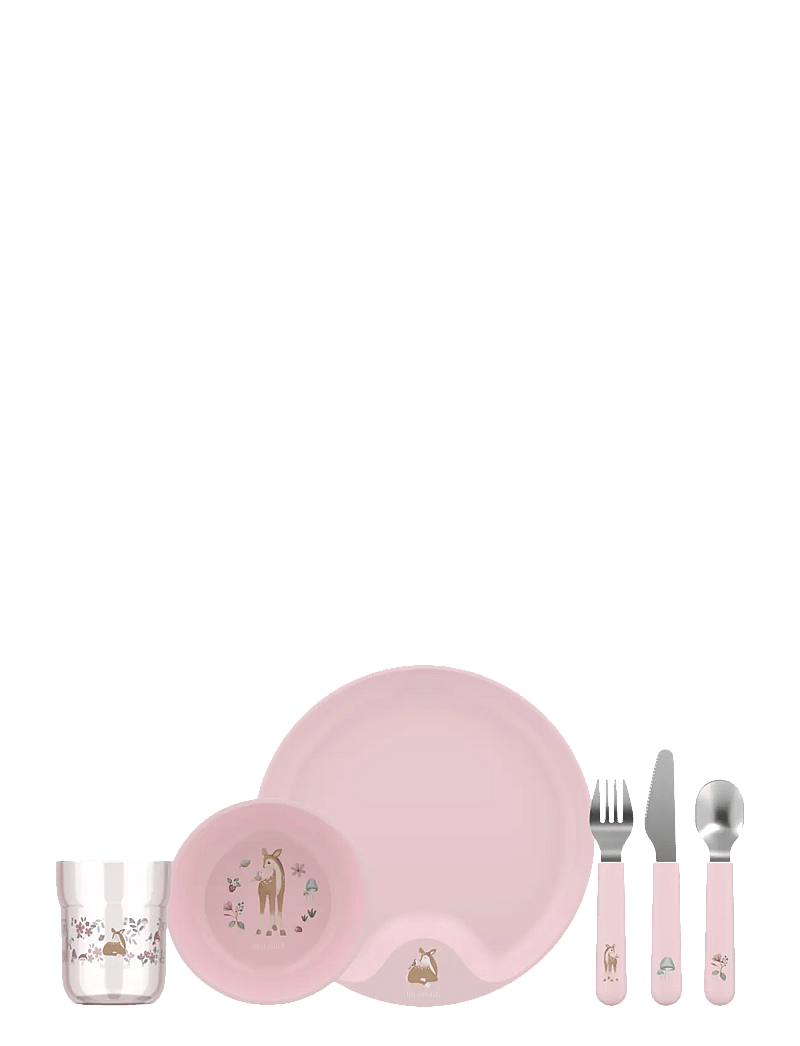 Mepal - Children's set Mio Fairy garden 6 parts - essgeschirr - pink - 0