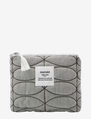 meraki - Makeup pouch, Mentha, Light grey/army green - party wear at outlet prices - light grey/army green - 0