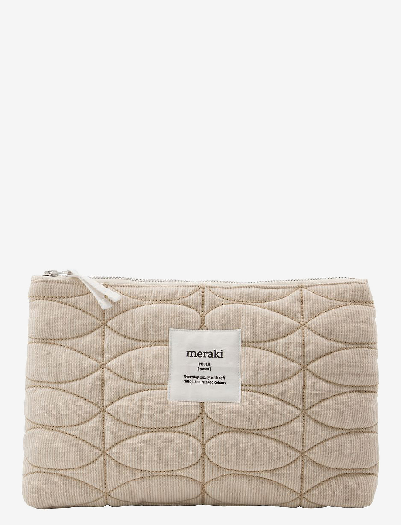 meraki - Pouch, Mentha, Off white/safari - makeup - off white/safari - 1