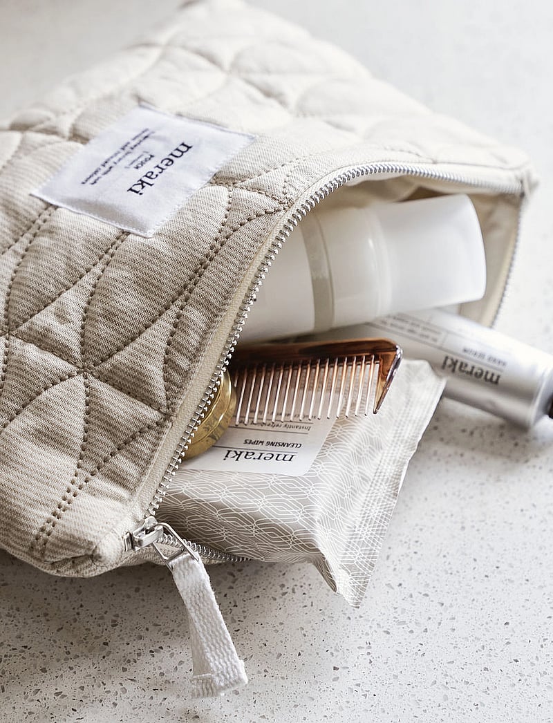 meraki - Pouch, Mentha, Off white/safari - förðunarvörur - off white/safari - 0