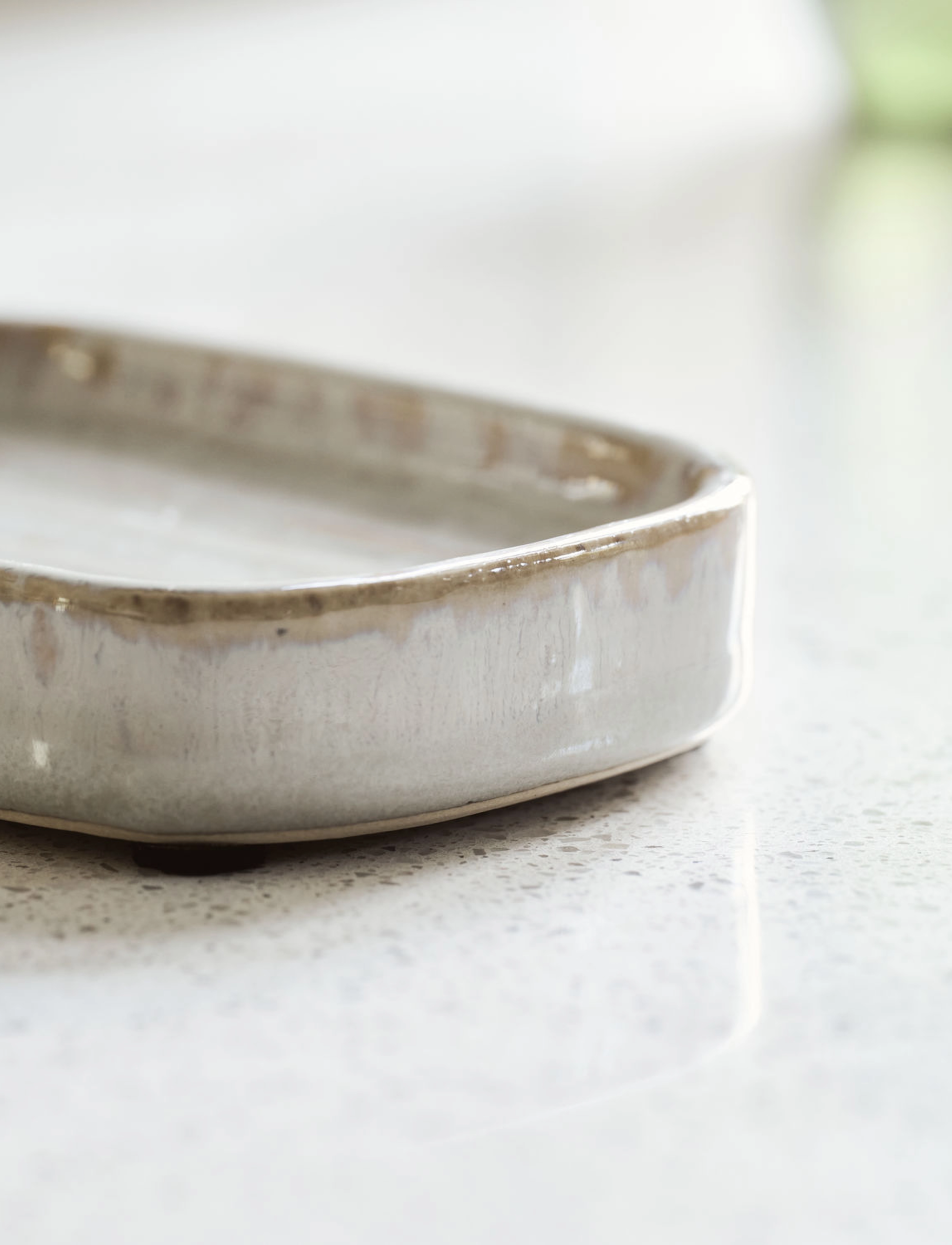 meraki - Soap dish, Datura, Shellish grey - laveste priser - shellish grey - 3