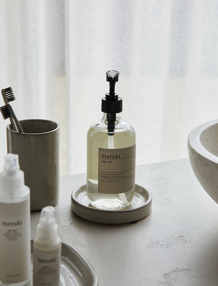 meraki - Soap dish, MKDatura, Shellish grey - shellish grey - 0