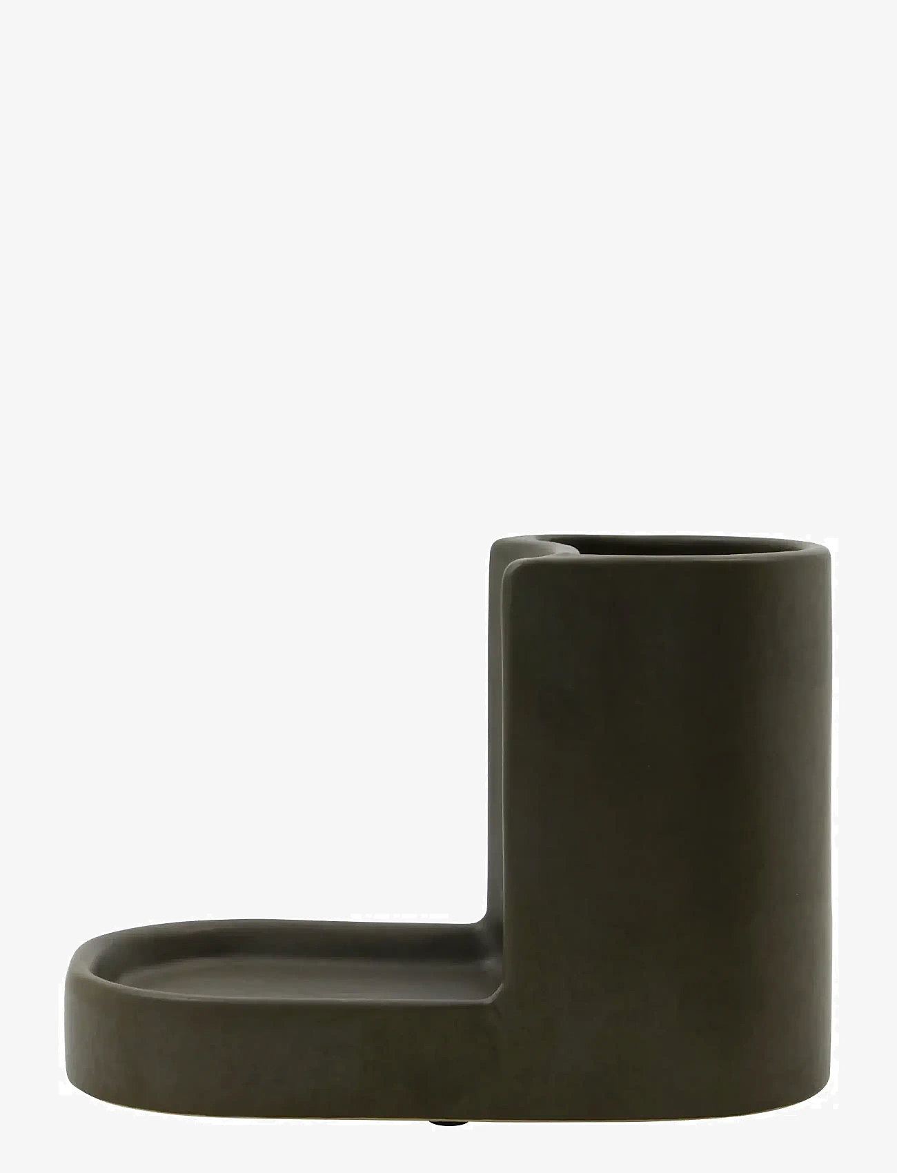 meraki - Brush and soap holder, MKDatura, Dark grey - dark grey - 0
