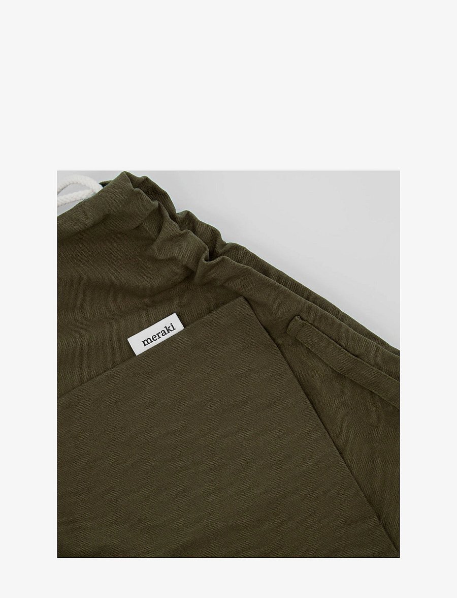 meraki - Cotton bag, Cataria, Army green - army green - 4