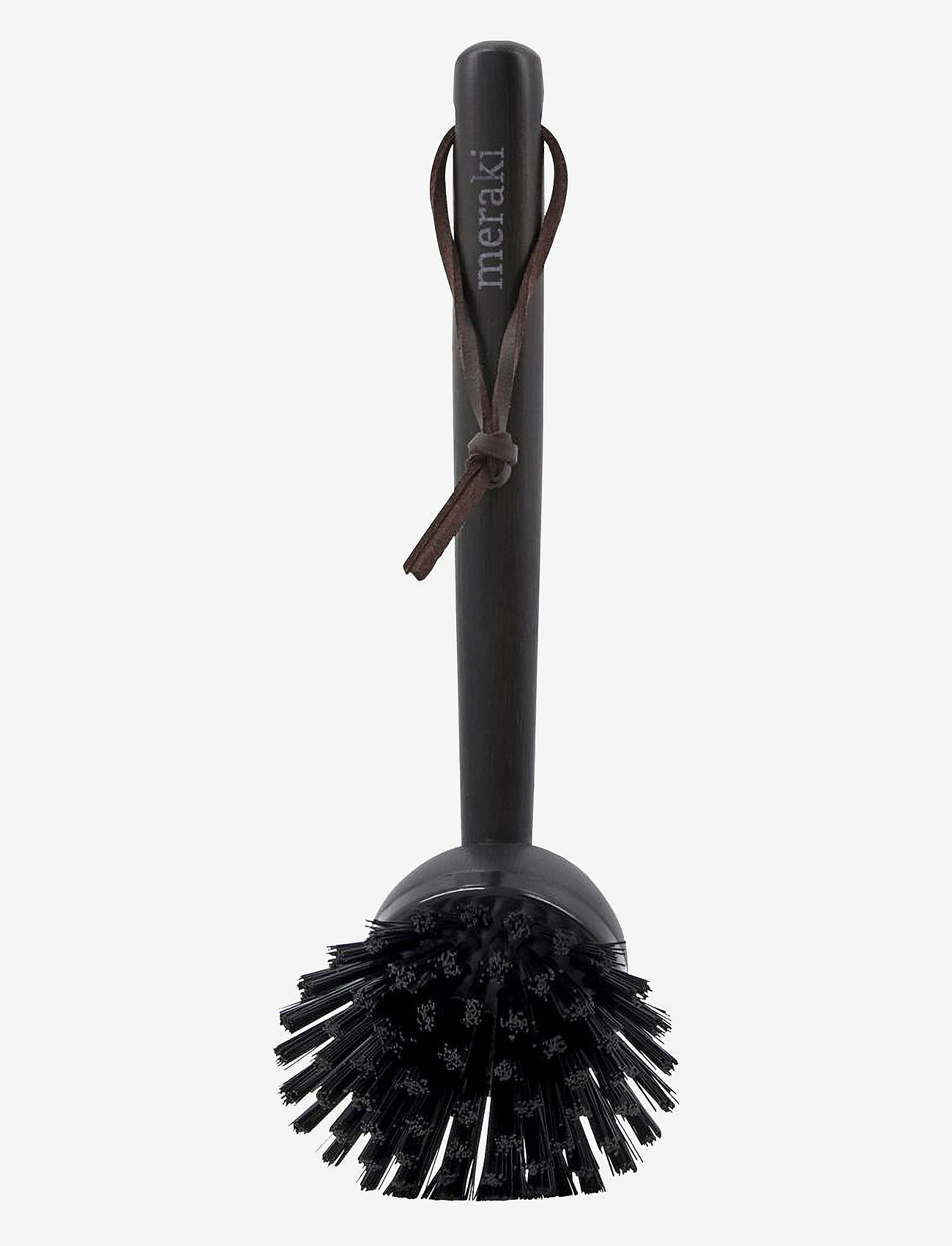 meraki - Dish brush, Stained black - disktrasor & diskborstar - black - 0