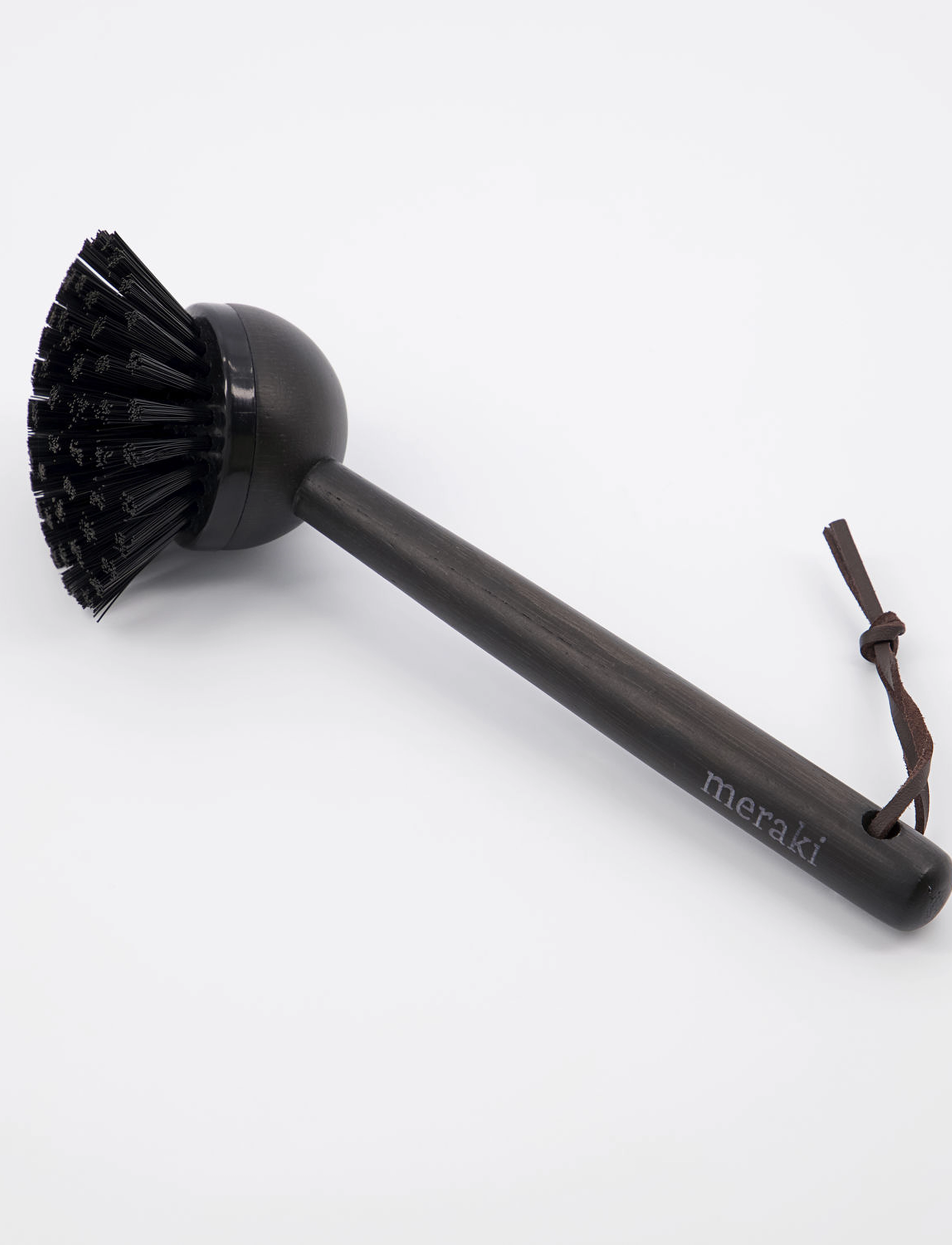 meraki - Dish brush, , Black - karklude & opvaskebørster - black - 4